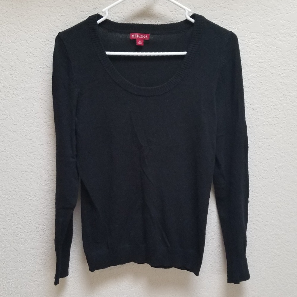 Merona Black Sweater